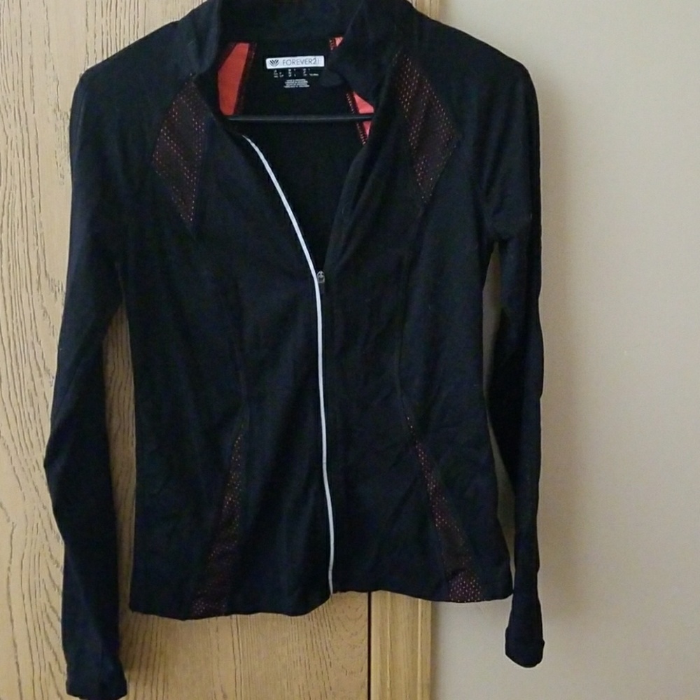 Forever 21 zip up with out hood